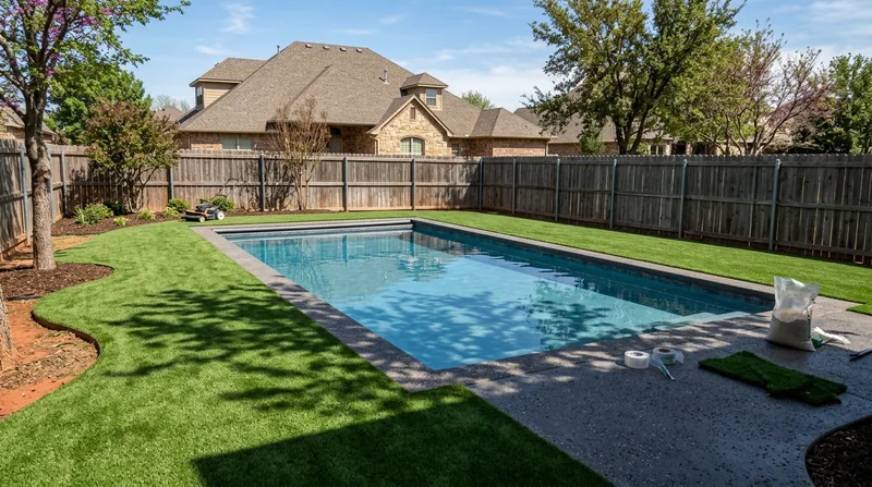Pool Surround Turf Oklahoma City