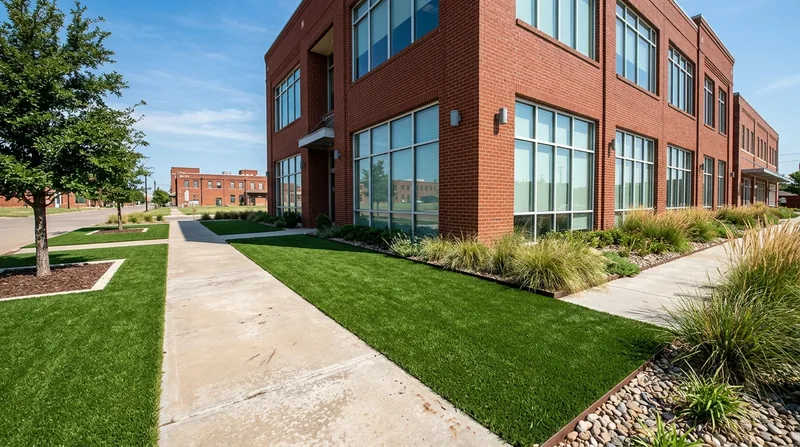 Commercial Artificial Grass Installation Oklahoma City